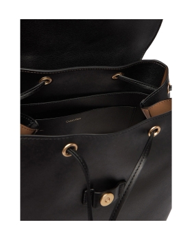 Σακίδιο CALVIN KLEIN Foil Logo Large Flap 3505G Μαύρο